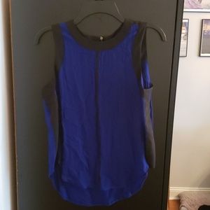 DAISY FUENTES Color Block Sleeveless Top